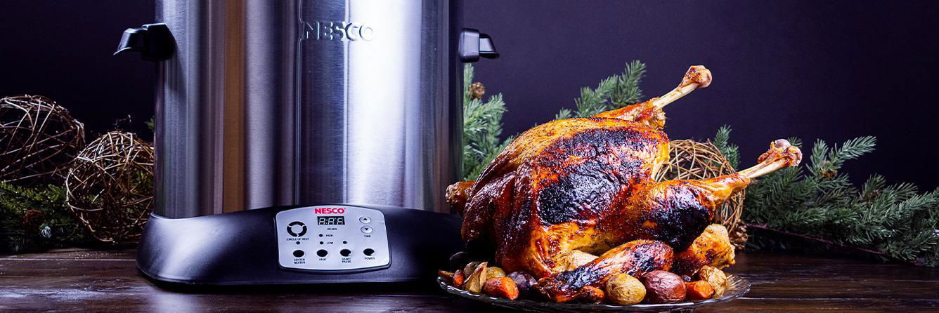 Nesco 4 Qt Roaster Oven Review + Roasted Vegetables And Chicken 