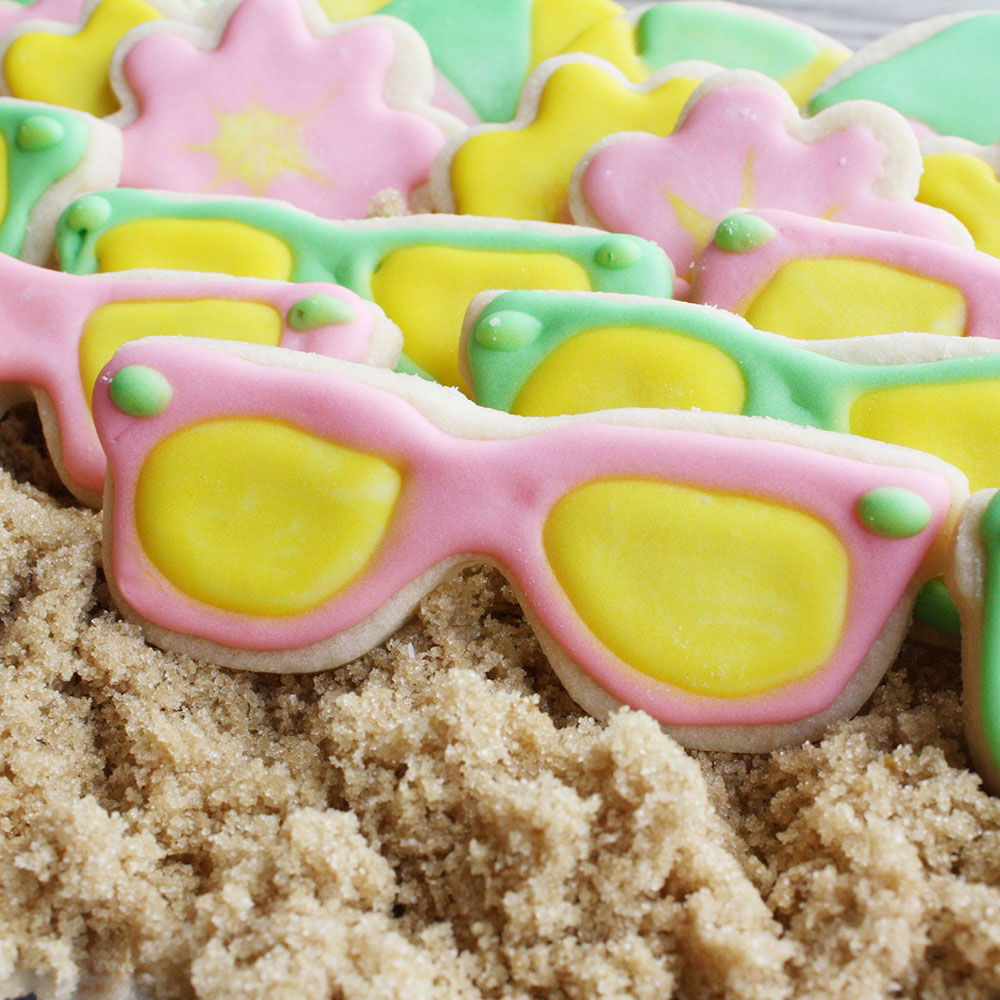 ann clark sunglasses cookie cutter, ann clark, cookie cutter, sunglasses, summer, cookout, bbq, pool party, beach, 5630a