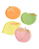 image shows Kate Spade Tutti Fruity Tidbit Plates | Set of 4  against a blank, white background