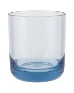  image shows Now Designs by Danica 13oz Acrylic DOF Glass | Ocean Blue against a blank, white background