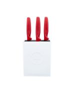  image shows WÜSTHOF Create 4-Piece Knife Block Set against a blank, white background