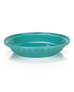 10.25" Large Pie Dish with a Turquoise Glaze - 0487107 Fiestaware 