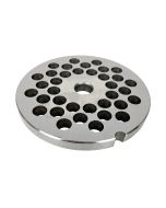 LEM #32 Stainless Steel Meat Grinder Plate - 3/8"