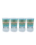 Fiesta® 15oz Double Old Fashioned Glasses (Set of 4) | Rainbow Radiance
