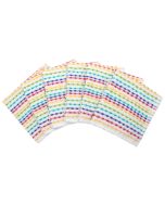 Ritz 6-Piece Pebble Bar Cloth Set | Bright against a white background with the towels fanned out