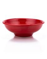 Scarlet Red Fiesta Dinnerware Pedestal Bowl: 64 Ounces, 765326