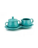 Fiesta® Sugar & Cream Tray Set | Turquoise