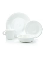 Fiesta 16 piece dinnerware set - White