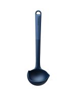 image shows Trudeau Clever by Nature 13.19" Ladle | Blue  against a blank, white background