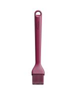 image shows Trudeau Clever by Nature Basting Brush | Burgundy against a blank, white background