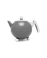 Bredemeijer Bella Ronde 41oz Teapot | Cool Grey