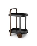 Umbra Bellwood Bar/Serving Cart | Black Walnut