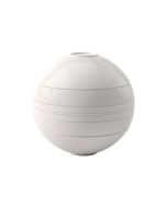 Villeroy & Boch Iconic La Boule 7-Piece Dinnerware Set | White Against a Plain White Background