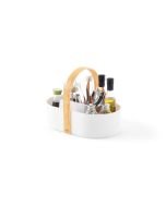 Umbra Bellwood Caddy | White & Natural