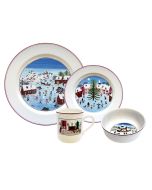 Villeroy & Boch Naif Christmas 4-Piece Dinnerware Set