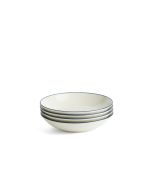 Royal Doulton Gordon Ramsay Maze 9.5" Pasta Bowls (Set of 4 ) | Denim Line