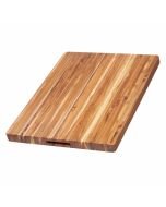 Edge Grain Cutting Board with Hand Grips | TeakHaus by ProTeak