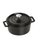 Staub 0.5Qt. Round Cocotte/Dutch Oven | Black Matte