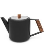Bredemeijer Boston 37oz Double Wall Teapot | Black Matte