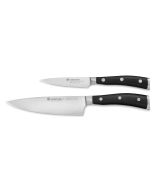 Wusthof Classic Ikon 2-Piece Prep Knife Set | Paring & Cook's Knives
