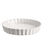 Emile Henry 12.6" Deep Tart Dish | Flour