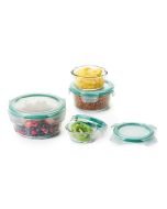 11179500 OXO Set of 8 Glass Food Storage Containers