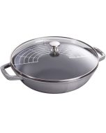 Staub 2.9 qt Cast Iron Daily Pan | Graphite Grey