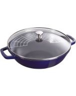 Staub Perfect Frying Pan 12" - Dark Blue 1312991