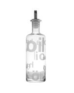 Typhoon Frosted Glass Oil/Vinegar Bottle | 12 oz