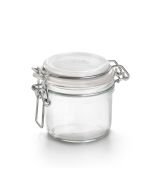 Bormioli Rocco 6.75oz Swing Top Fido Jar | White Top

