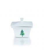 Fiesta® Gift Box | Blue Christmas Tree (White)