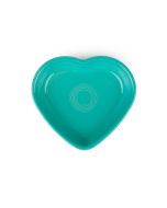 Fiesta® 19oz Medium Heart Bowl | Turquoise