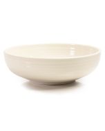 Fiesta® 68oz Large Bistro Bowl | Linen against a clean white background