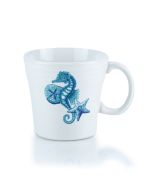 Fiesta® 15oz Tapered Mug | Coastal Seahorse