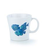 Fiesta® 15oz Tapered Mug | Coastal Fish
