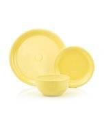 Fiesta® 3-Piece Bistro Coupe Place Setting | Sunflower