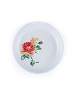 Fiesta® 8.5" Luncheon Bowl Plate | Floral Bouquet
