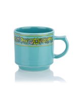 Fiesta® 16oz Stackable Mug | Peace & Love (Turquoise)