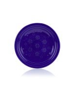 Fiesta® 9" Embossed Snowflake Plate | Twilight