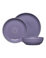 Fiesta®  3-Piece Coupe Place Setting | Lavender against a clean white background
