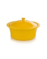 Fiesta® 90oz Large Covered Casserole Dish | Daffodil
