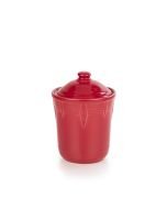 Fiesta® 1 Qt. Small Chevron Canister | Scarlet
