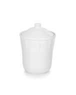 Fiesta® 2 Qt. Medium Chevron Canister | White
