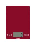 Escali ARTI Glass Digital Kitchen Scale | Retro Red