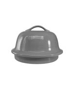 Sassafras Superstone La Cloche Bread Baking Dome | Gray Glazed