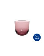 Villeroy & Boch 9.25oz Like Water Glasses (Set of 2) | Grape