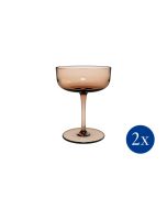 Villeroy & Boch 3.25oz Clay Champagne Glasses - Like (Set of 2)