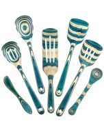 Totally Bamboo Baltique® 7-Piece Cooking Utensil Set | Mykonos