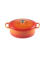 Signature 7.25 Qt. Round Dutch Oven with Crucible Knob (Flamme