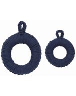 Danica Heirloom Orb Trivets (Set of 2) | Midnight